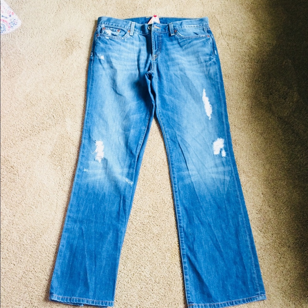 Lucky brand jeans. Size 14/32. Classic rider